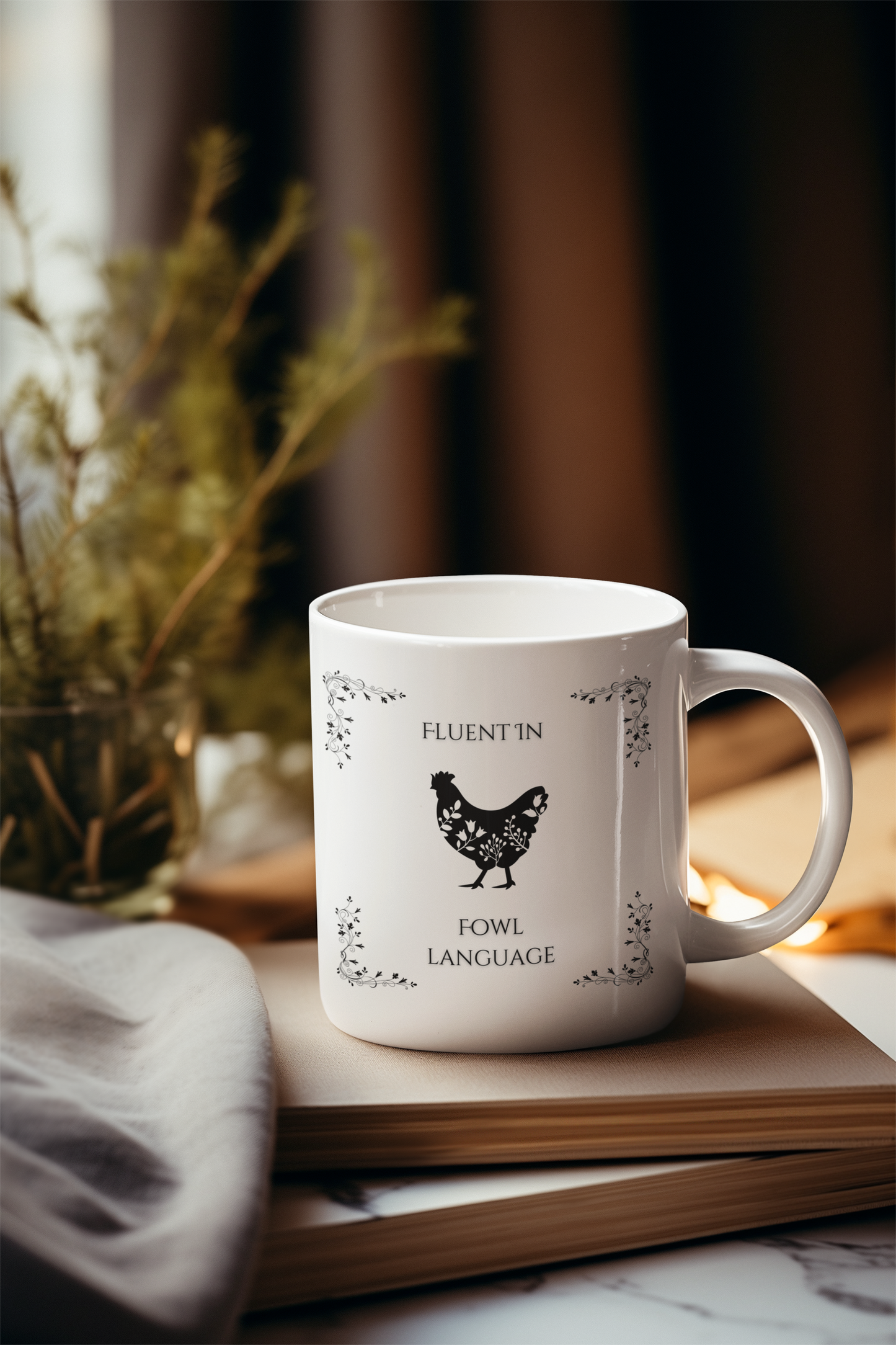 Fluent In Fowl Language Coffee Mug